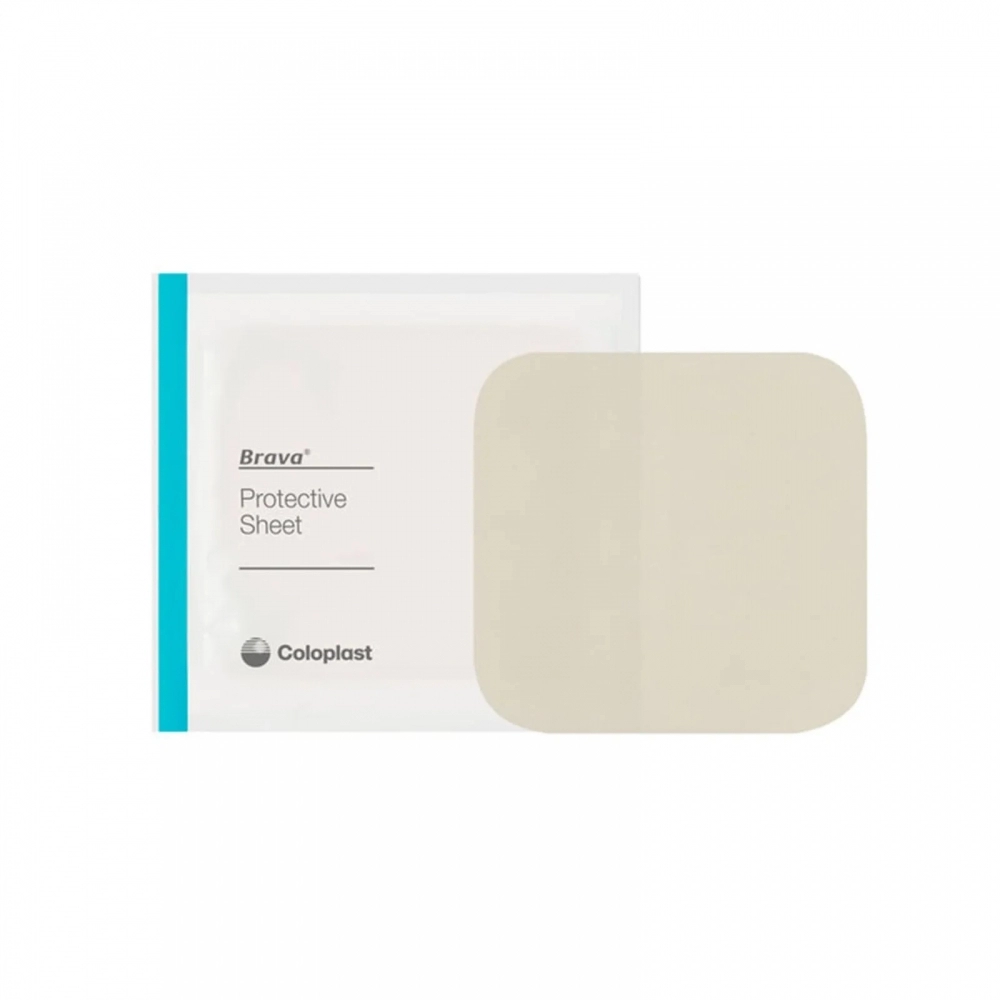 Brava Placa Protetora 20x20 - Coloplast (3220) - Caixa c/ 5 un.