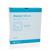 Curativo Biatain® Silicone 10x10 - Coloplast (33435) - Caixa c/ 10 un.