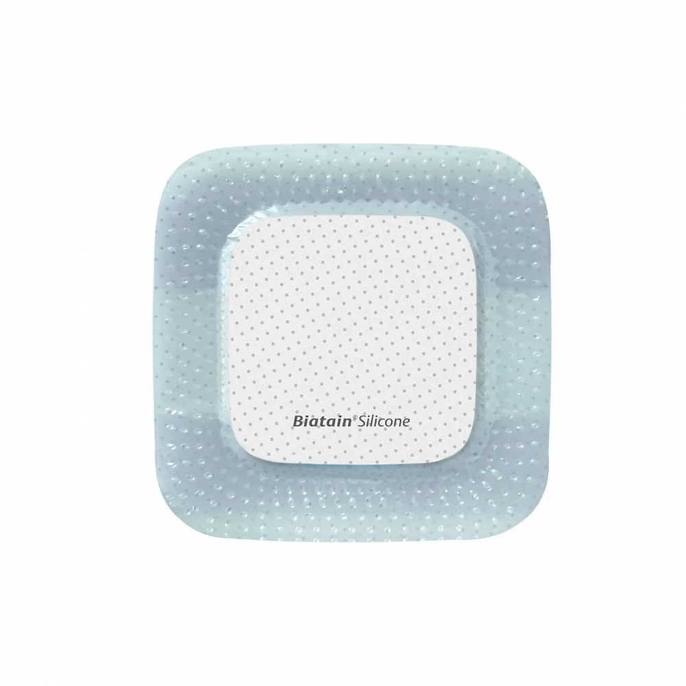 Curativo Biatain Silicone 7,5X7,5cm - Coloplast (33434) - Caixa c/ 10 un.