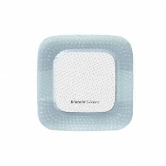 Curativo Biatain Silicone 7,5X7,5cm - Coloplast (33434) - Caixa c/ 10 un.