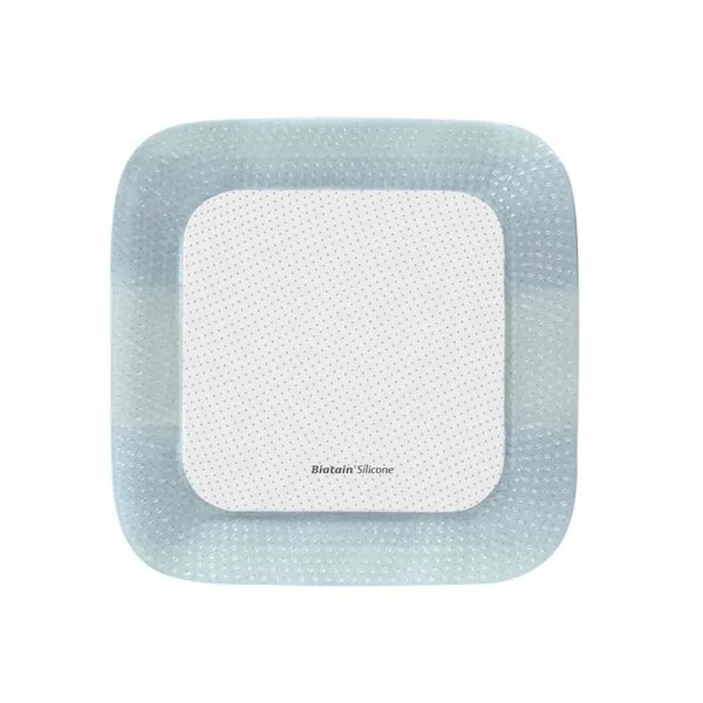 Curativo Biatain® Silicone 15x15cm - Coloplast (33437) - Caixa c/ 5 un.