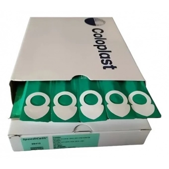 Speedicath Cateter Urinario Lubrificado 12/4,0mm - Coloplast (28412) - Caixa c/ 30 un.