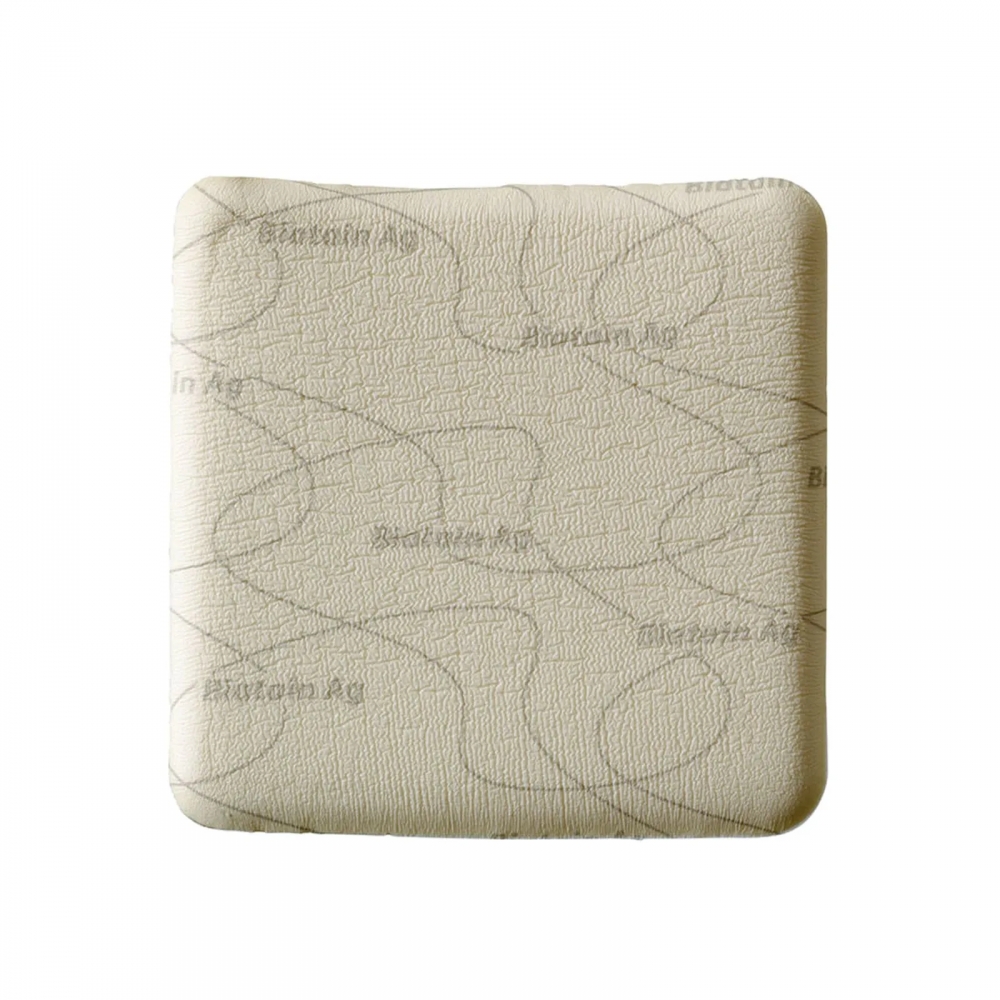 Curativo Biatain® Ag Não Adesivo 10x10cm  - Coloplast (39622) - Caixa c/ 5 un.