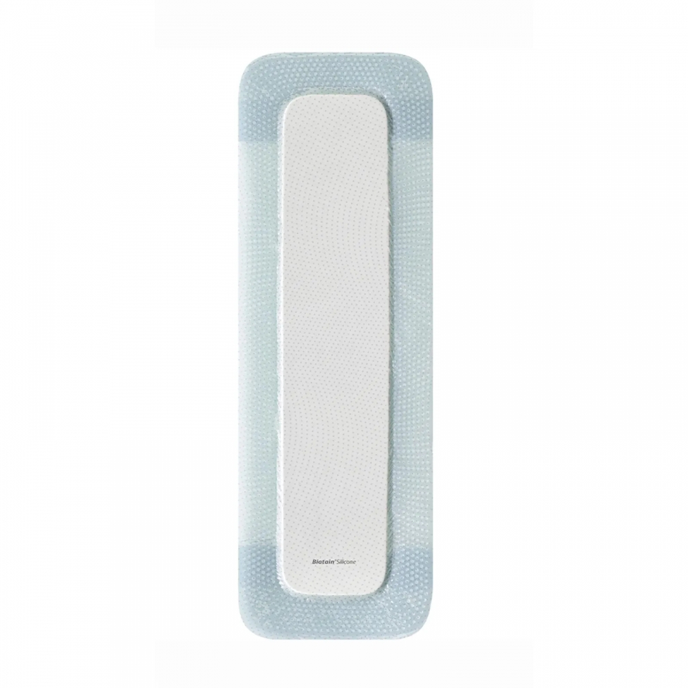 Curativo Biatain® Silicone Pos -Op 10x30cm - Coloplast (33401) - Caixa c/ 5 un.