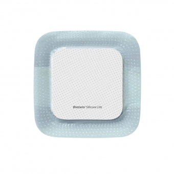 Curativo Biatain Silicone 12,5x12,5cm - Coloplast (33436) - Caixa c/ 10 un.