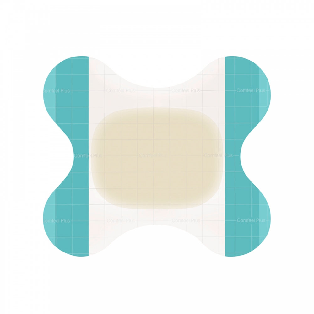 Novo Comfeel® Plus Hidrocoloide Contorno 6X8cm - Coloplast (33280) - Caixa c/ 5 un.
