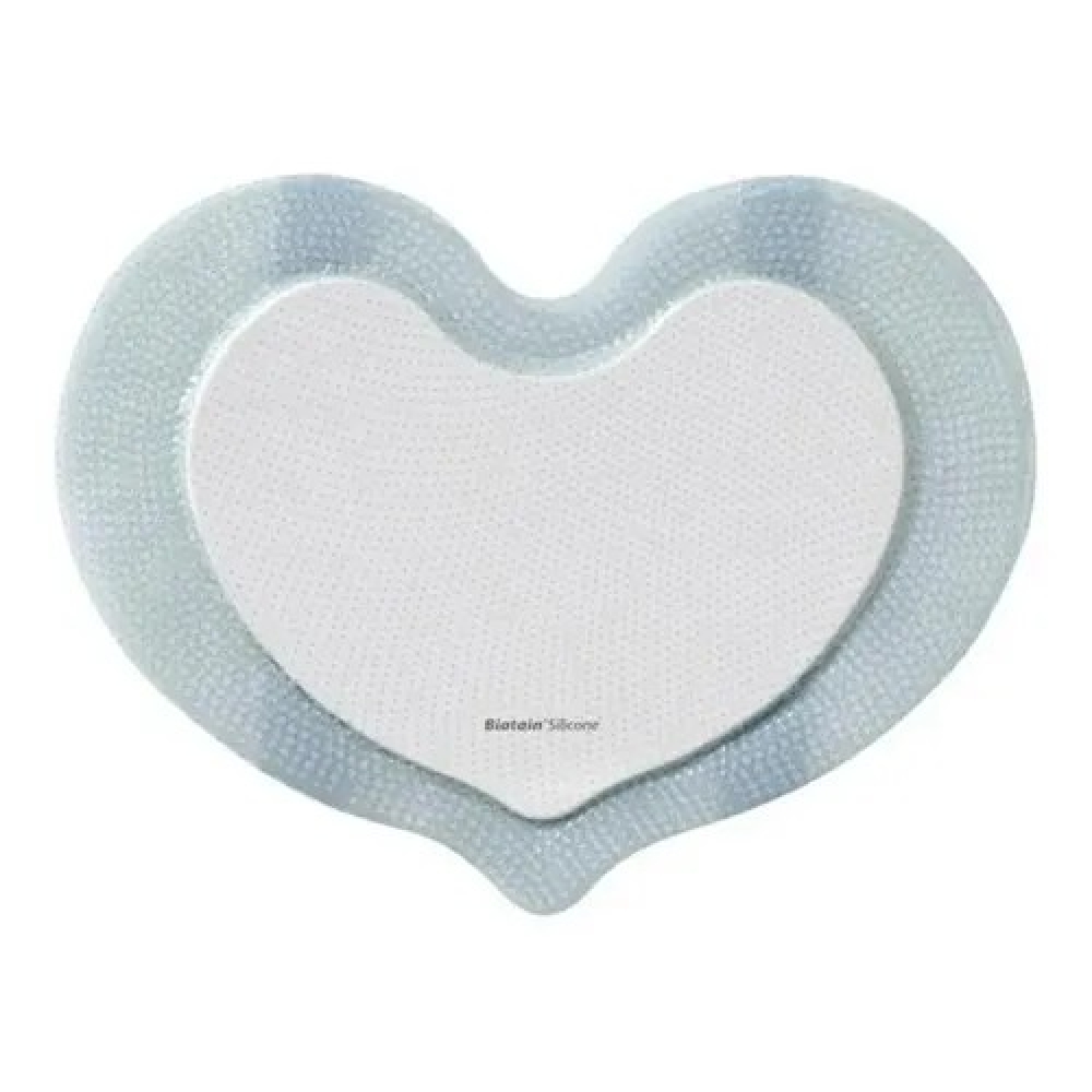 Curativo Biatain® Silicone Ag Sacral 15X19cm - Coloplast (39650) - Caixa c/ 5 un.