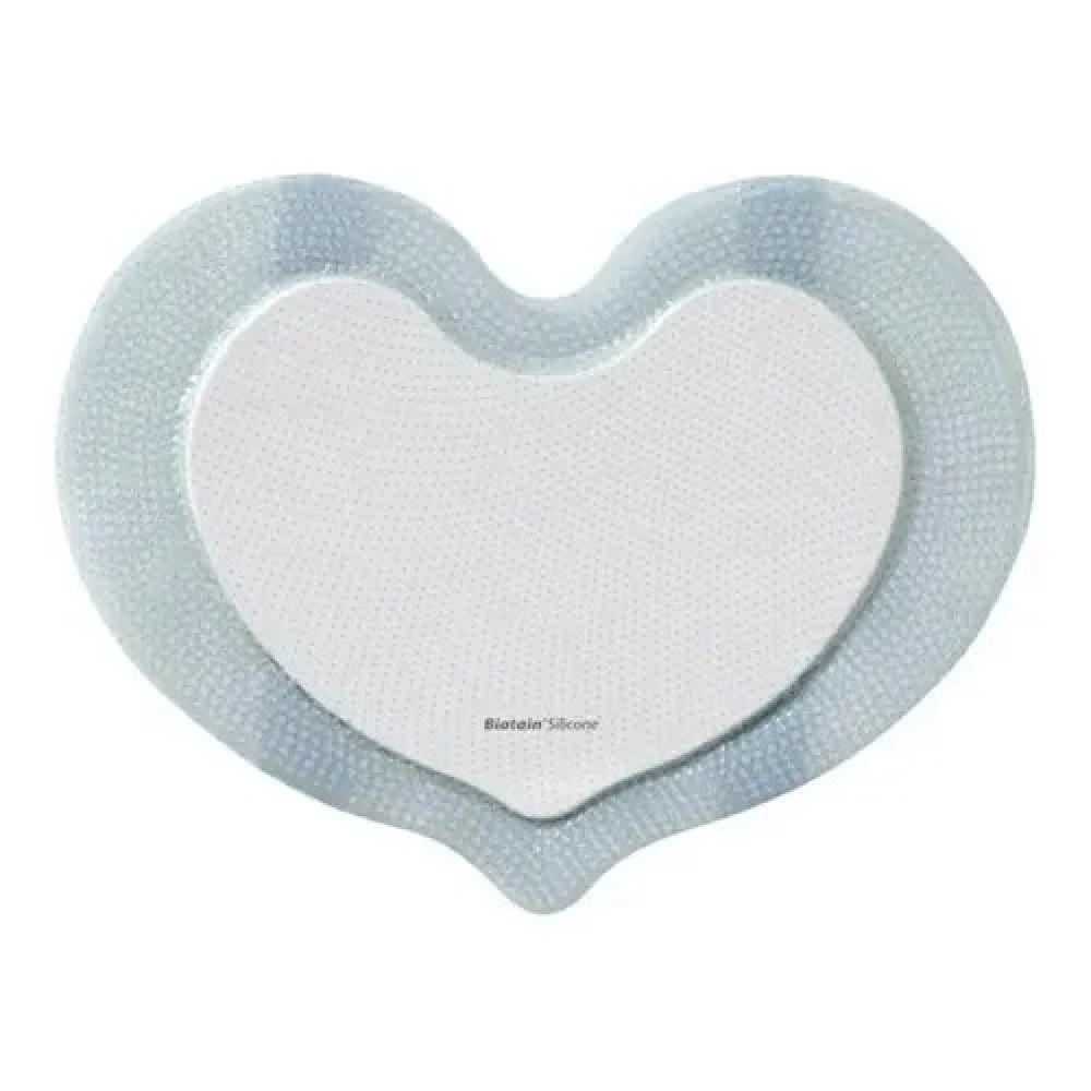 Curativo Biatain Silicone Ag Sacral 15X19cm - Coloplast (39650) - Caixa c/ 5 un.