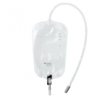 Conveen Contour Bolsa Perna Security Tubo 50cm 500ml - Coloplast (5161) - Caixa c/ 10 un.