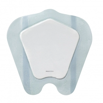 Curativo Biatain Silicone Sacral 25x25 - Coloplast (33405) - Caixa c/ 5 un.