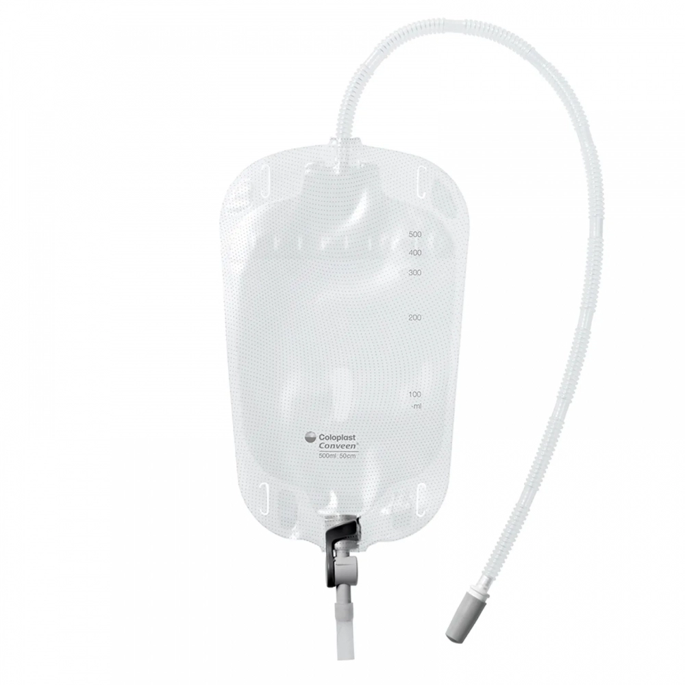 CONVEEN BOLSA PERNA 50 CM 500 ML - Coloplast (5163) - 10 un.