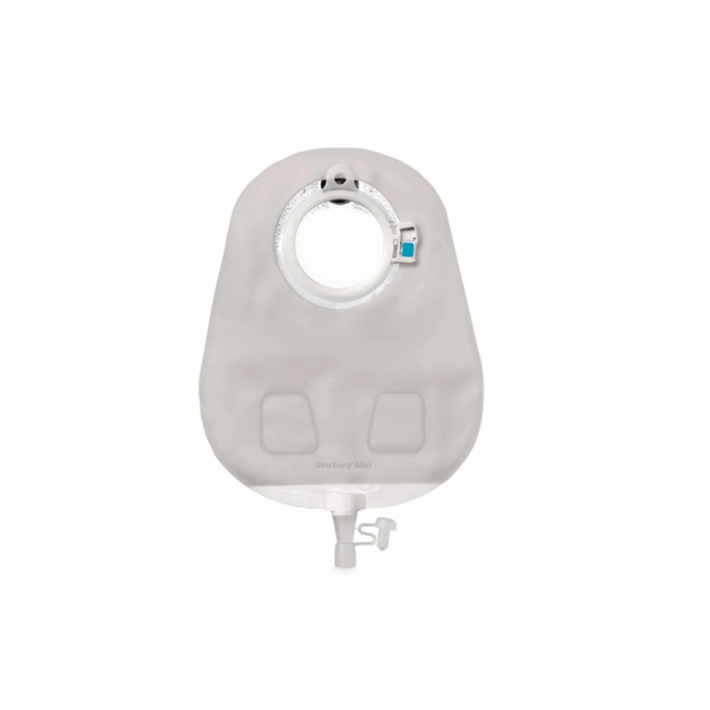 SenSura Mio 2 Peças Click Uro Cinza 40mm Maxi - Coloplast (11491) - Caixa c/ 30 un.