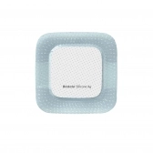 Curativo Biatain Silicone Ag 7,5 x 7,5cm - Coloplast (39636) - Caixa c/ 5 un.
