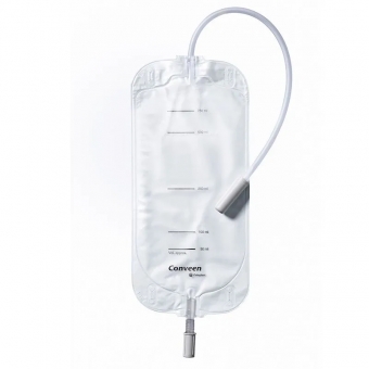 Conveen Contour Bolsa Contorno Perna Tubo 600ml Estéril - Coloplast (5171) - Caixa c/ 10 un.