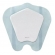 Curativo Biatain® Silicone Ag Sacral 25X25cm - Coloplast (39651) - Caixa c/ 5 un.