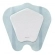 Curativo Biatain Silicone Ag Sacral 25X25cm - Coloplast (39651) - Caixa c/ 5 un.