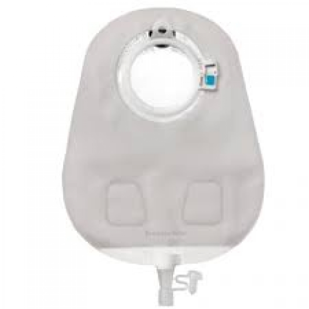 Sensura Mio Bolsa Urost Click 2 Pç Cinza 60mm Maxi - Coloplast (11499) - Caixa c/ 30 un.
