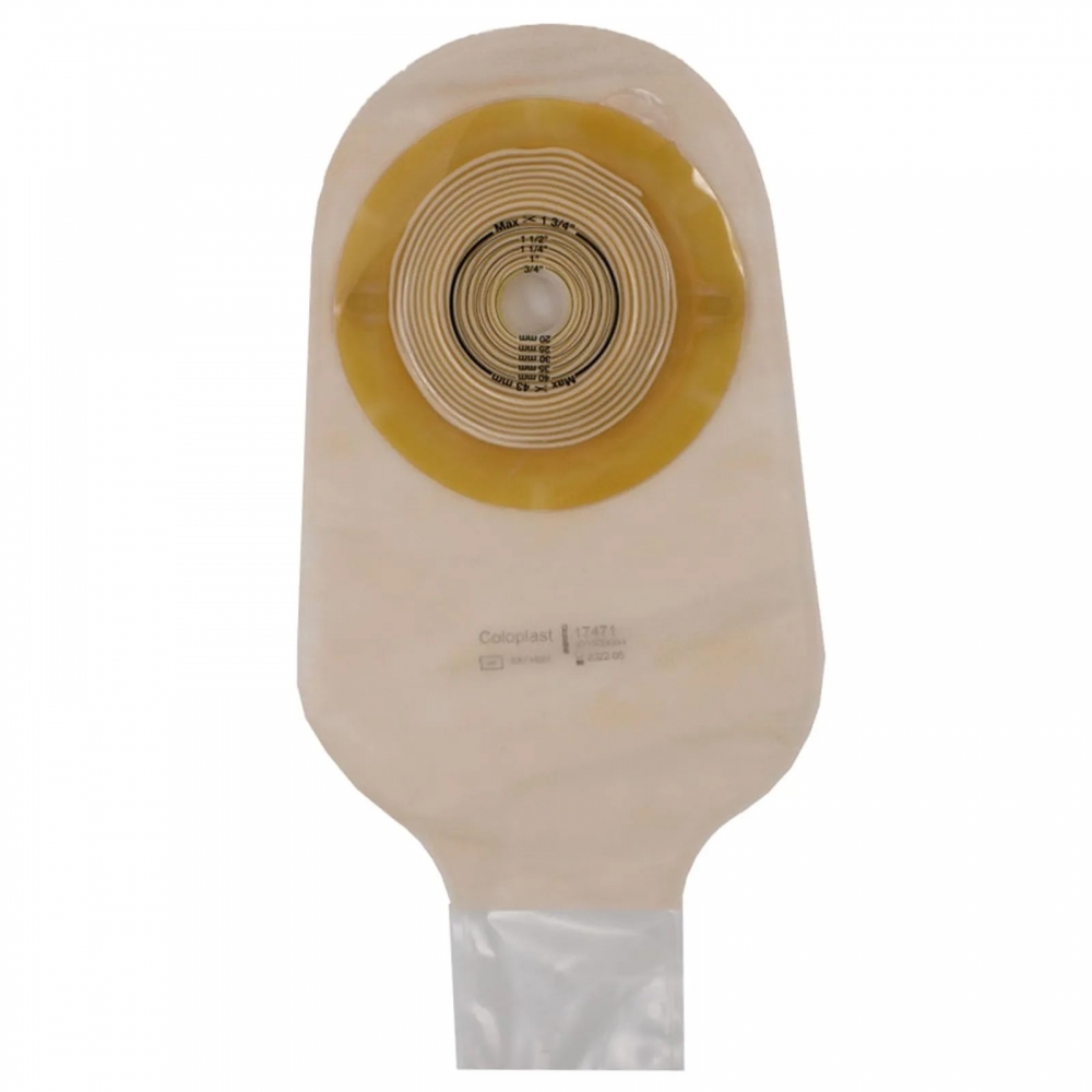Alterna® Convex 1 Pc Dren Transp Recort 15-43mm Maxi - Coloplast (17471) - Caixa c/ 10 un.