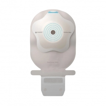 SenSura Mio 1 Pc Concave Dren Cinza 10-60mm Maxi - Coloplast (18280) - Caixa c/ 10 un.